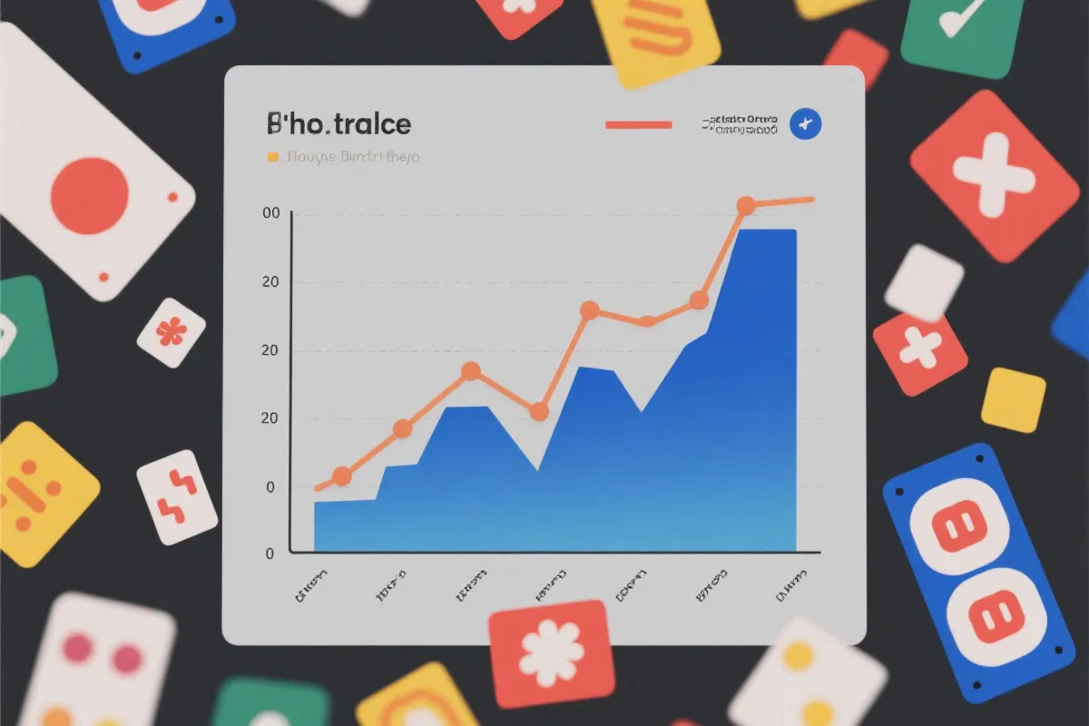 历史数据趋势与统计图示例